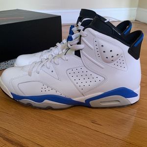 Air Jordan 6 Sport Blue (size 11.5)